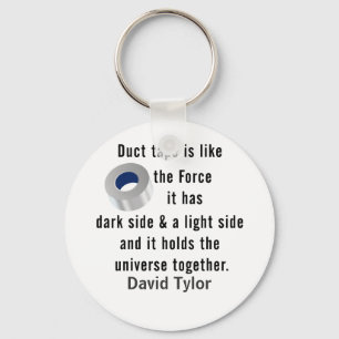 Duct tape, Engineering humor Sleutelhanger