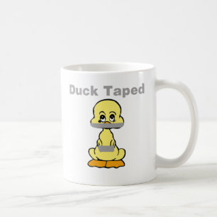 Duct Tape Humor Geel Duck Taped Koffiemok