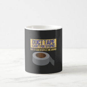 Duct-tape kan geen stuitbare harde schijf herstell koffiemok