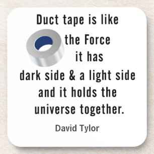 Duct Tape, technische humor Drankjes Onderzetter
