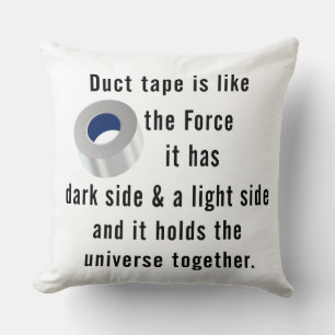 Duct Tape, technische humor Kussen