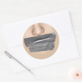 Duct tapemouth ronde sticker (Envelop)