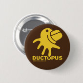 DUCTOPUS-toets Ronde Button 5,7 Cm (Voorkant /achterkant)