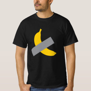 Ducttape-bananenkunst T-shirt