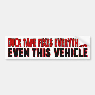 Ducttape Bumpersticker