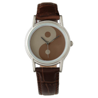 Dudeism Ying Yang Horloge