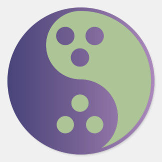 Dudeisme Grote ronde Sticker