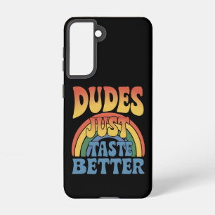 Dudes Proef gewoon Betere Rainbow Gay Pride Samsung Galaxy Hoesje