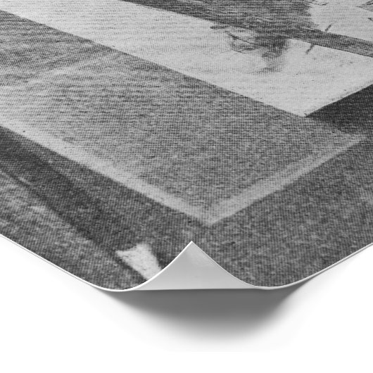 Dudley Hardy peint une affiche (Coin)