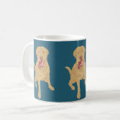 Dudley Labrador Coffee Mug (Devant gauche)