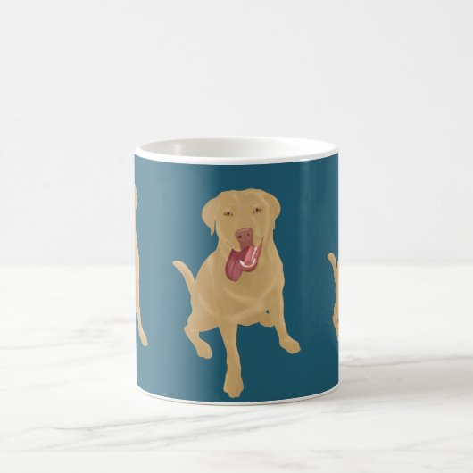 Dudley Labrador Coffee Mug (Centre)