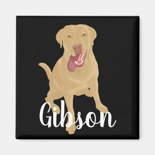 Dudley Labrador Magnet