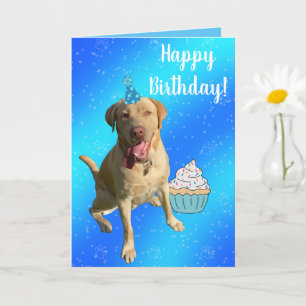 Dudley Labrador Verjaardagskaart Kaart