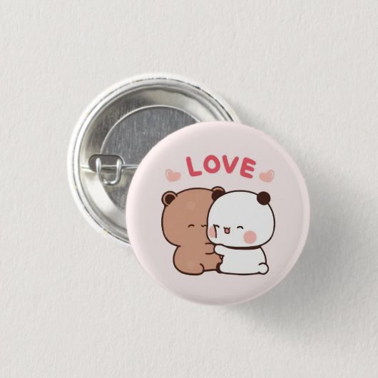 Dudububu - Lovely pin button (Voorkant /achterkant)