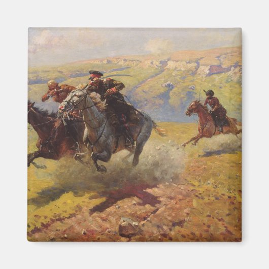 Duel, 1905 magneet (Voorkant)