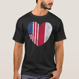 Duel Heart Design Poland en de Amerikaanse burger T-shirt