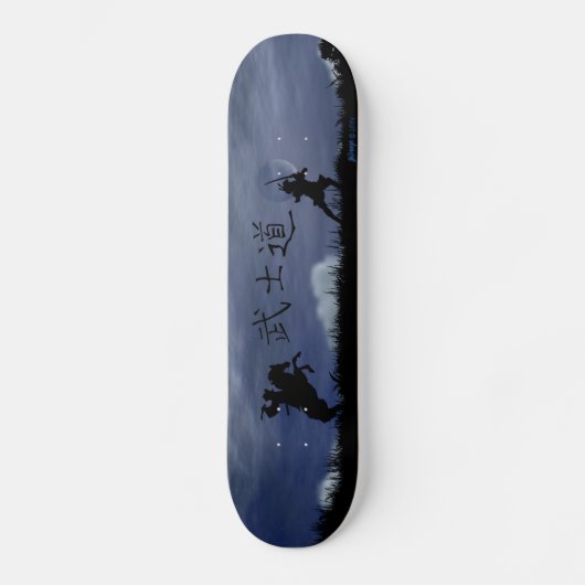 Dueling Samurai Skateboard (Voorkant)