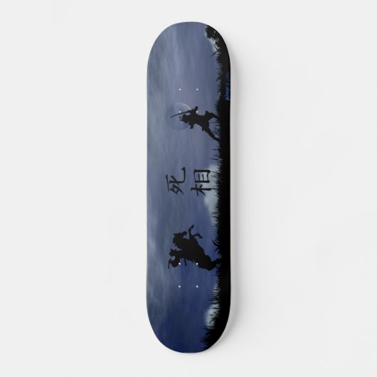 Dueling Samurai Skateboard (Voorkant)