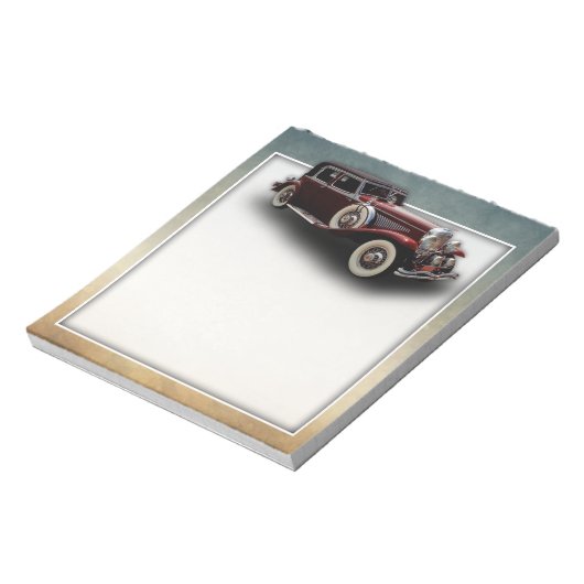 Duesenberg (Duesy) Model J Klassieke auto Notitieblok (Gedraaid)