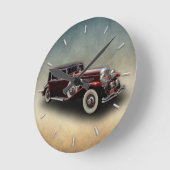 Duesenberg (Duesy) Model J Klassieke auto Ronde Klok (Hoek)