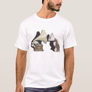 Duet - Hond & Grammofoon T-shirt