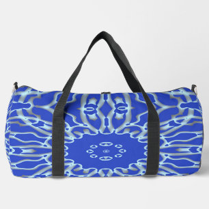 Duffel Bag, Een blauwe kleur klassiek stijlvol ont Plunjezak