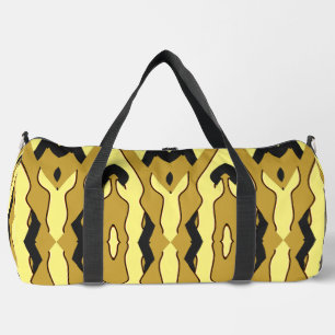 Duffel Bag, een meerkleurige klassieke stijlvolle Plunjezak