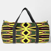 Duffel Bag, een meerkleurige klassieke stijlvolle Plunjezak (Voorkant)