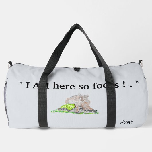 Duffel Sac : Focus ! (Verso)