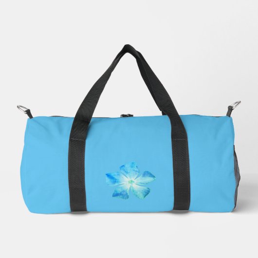 DUFFLE TAS KLEIN BLOEMONTWERP (Voorkant)