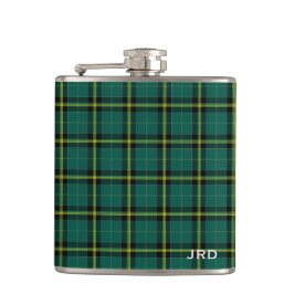 Duffy Tartan Monogram Bright Green Pset Heupfles