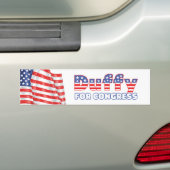 Duffy voor de Amerikaanse vlag van het Congres Pat Bumpersticker (Op auto)