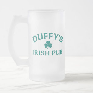 Duffy's Irish Pub Glass Matglas Bierpul