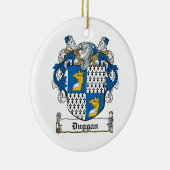 Duggan Family Crest Keramisch Ornament (Rechts)