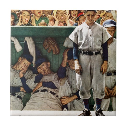 Dugout Tegeltje (Voorkant)