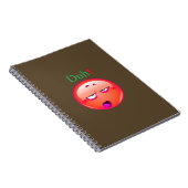 Duh Notitieboek, Duh emoji Face response Notitiebo Notitieboek (Rechterzijde)