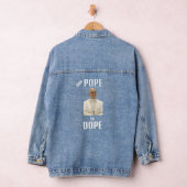 Duh Pope is Dope Denim Jacket (Hangar)