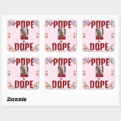 Duh Pope is Dope Sticker (Feuille)