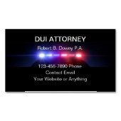 DUI Attorney Business Card Magnets (devant)