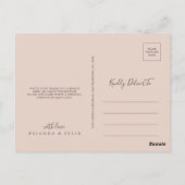 Duidelijk bergland Dank u wel Briefkaart (Achterkant)