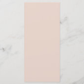 Duidelijk gebergte — landdiner menu (Achterkant)