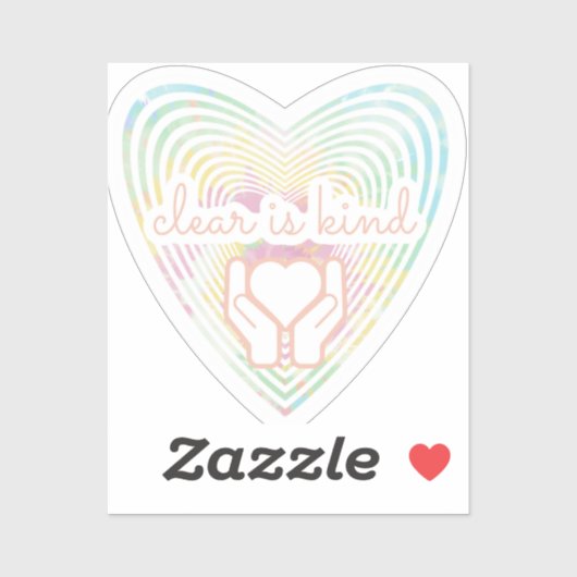 Duidelijk is Kind Sticker (Vel)