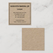 Duidelijk, minimaal Visitekaartje (Voorkant / Achterkant)