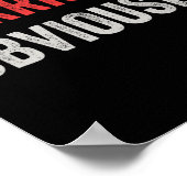 Duidelijk. President Kamala Harris 2024 Poster (Hoek)