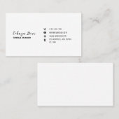 Duidelijk  Visitekaartje (Voorkant / Achterkant)