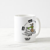 Duidelijk voor Takeoff! Mok (Voorkant rechts)