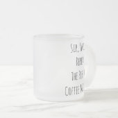 Duidelijke 11oz Ceramische Mok (Voorkant rechts)