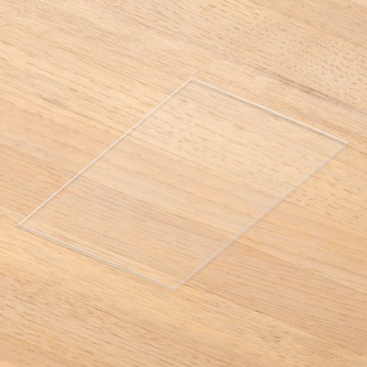 Duidelijke Acryl bruiloft uitnodiging Acryl Uitnodigingen (Laagn)