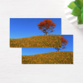 Duidelijke Autumn Day Bladwijzer Visitekaartjes (Bureau)