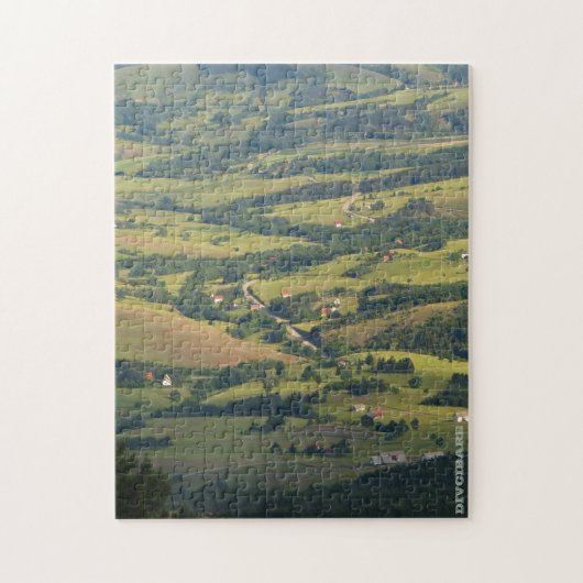 Duidelijke groene relaxpuzzel legpuzzel (Verticaal)